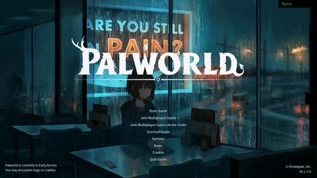 Main Menu Replacer для Palworld