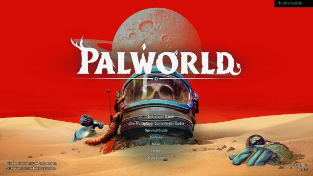 Main Menu Replacer для Palworld
