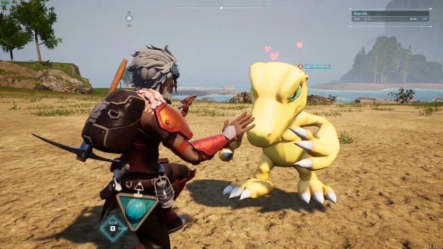SnowAgumon для Palworld