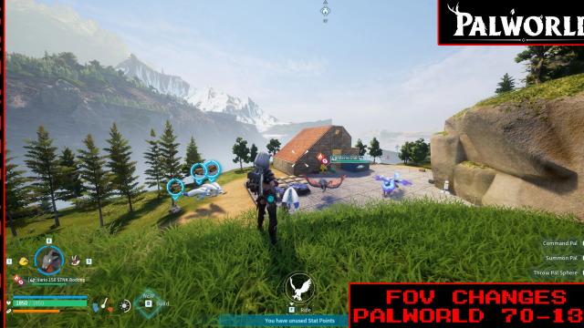 Palworld Fov Changes 70-150