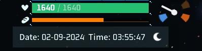 Display current date time для Palworld