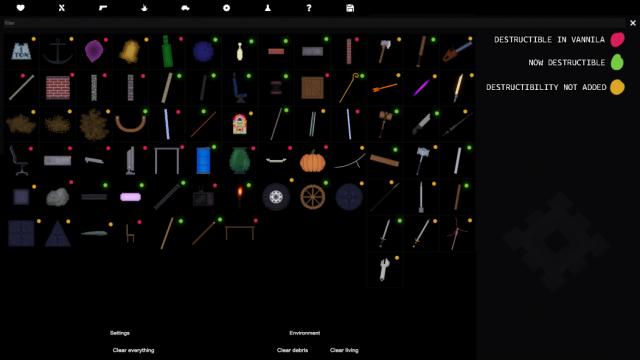 Everything Destructible Mod for People Playground