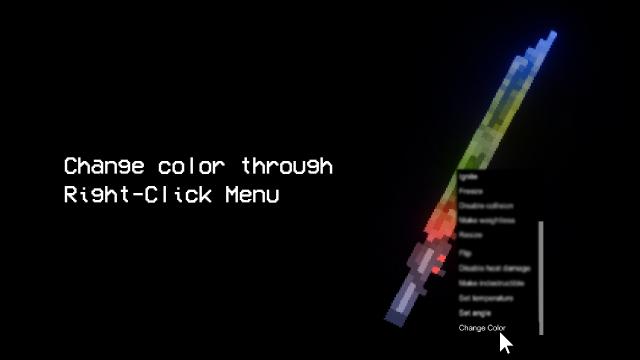 Colorful Energy Sword