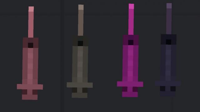 Странные шприцы / Wierd Syringes Mod для People Playground