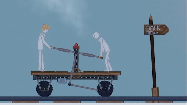Вагонная тележка / Handcar для People Playground