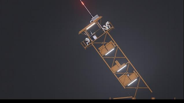 Смотровая вышка / Destructible Watch Tower для People Playground