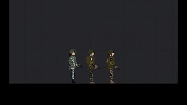 Современные военные / Modern Military для People Playground