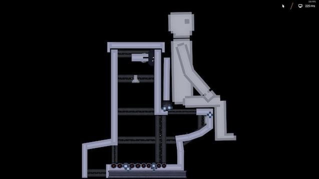 Туалет / Working Toilet для People Playground