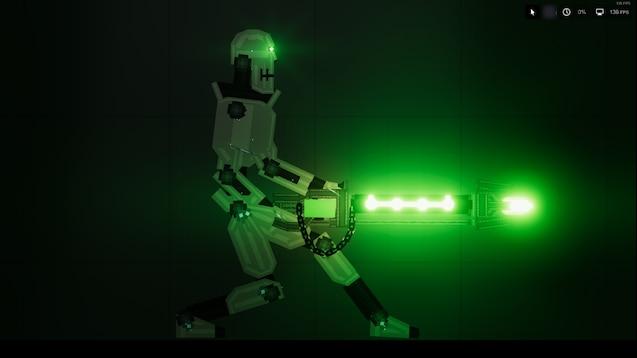 Necron Warrior for People Playground