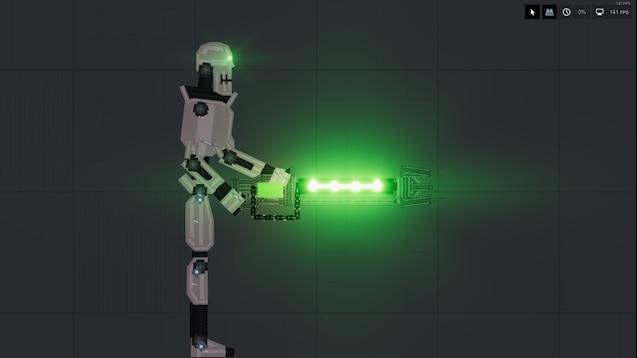 Necron Warrior for People Playground