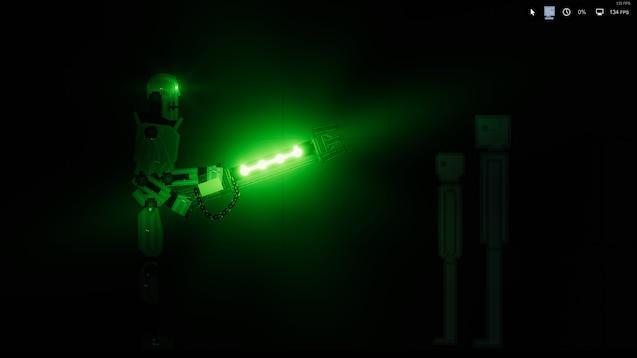 Necron Warrior for People Playground