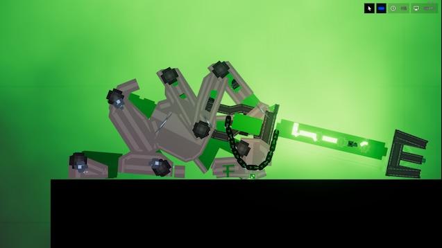 Necron Warrior for People Playground