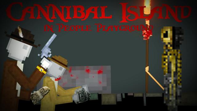 Cannibal island props mod for People Playground