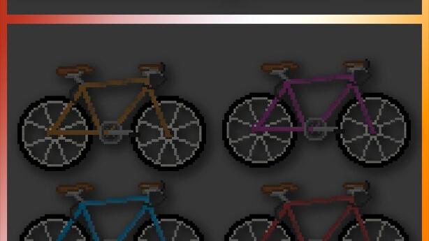 Разноцветные велосипеды / Colored Bicycles Mod