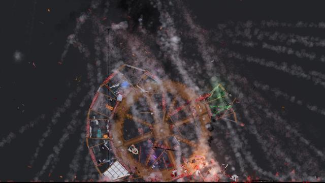 Rotating round building [Destructible] for People Playground