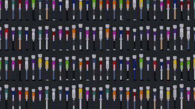 Clothed Human (119 textures) for People Playground