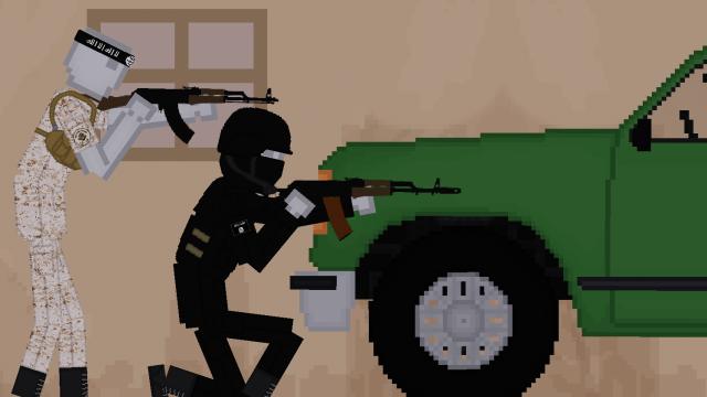 Syrian Civil War Mod for People Playground
