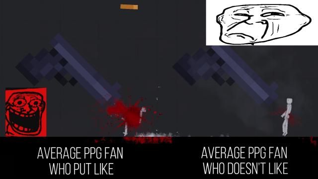 Размер оружия имеет значение / Weapon size affects its power Mod для People Playground