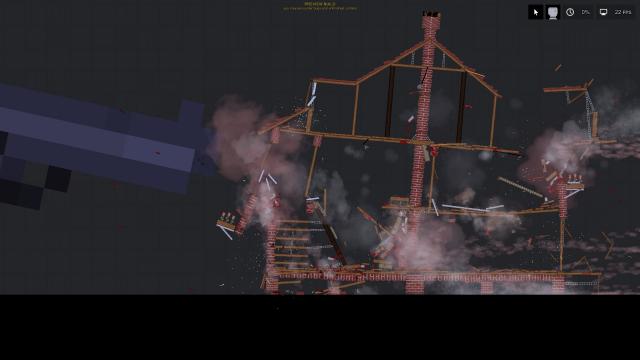 Размер оружия имеет значение / Weapon size affects its power Mod для People Playground