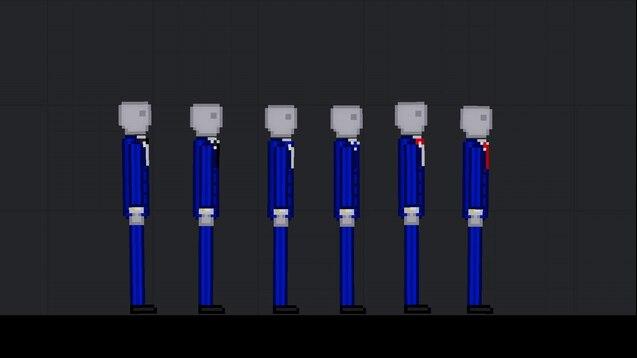 Джентльмены / Gentlemen humans mod для People Playground