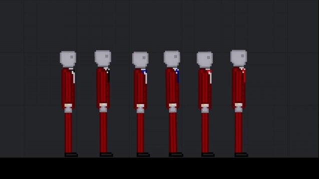 Джентльмены / Gentlemen humans mod для People Playground