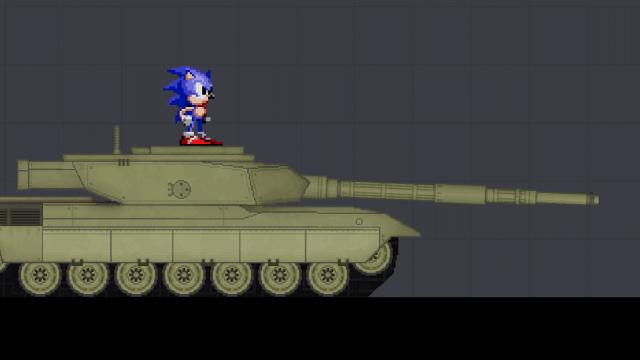 Controllable Sonic for People Playground
