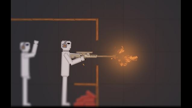 Анимированные снайперские винтовки / Animated Sniper Rifles+ для People Playground