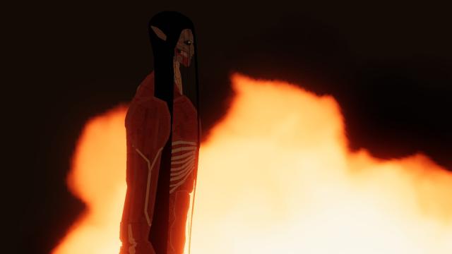 Eren Colossal Titan for People Playground
