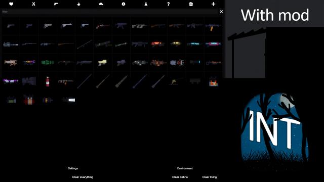 Sorted items in categories для People Playground