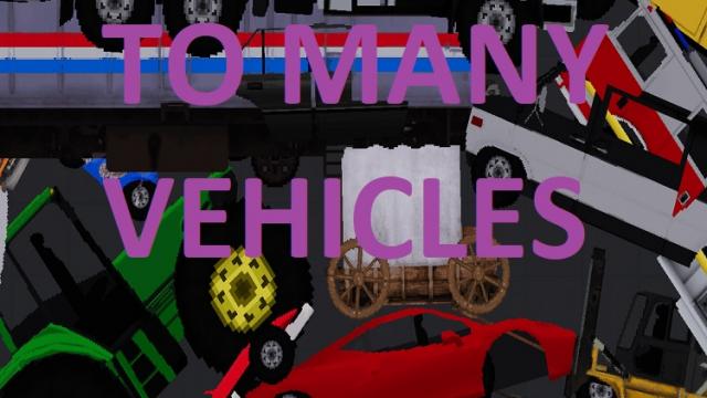 Too Many Vehicles