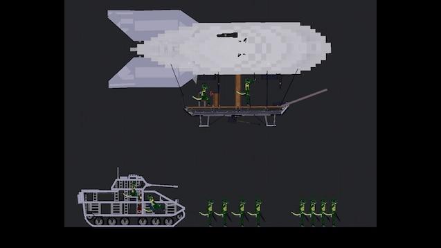 The Reptile Military для People Playground