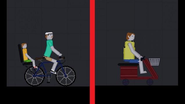 Happy Wheels mod для People Playground