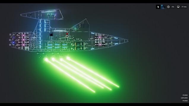 Элитный военный корабль / Elite Warship для People Playground