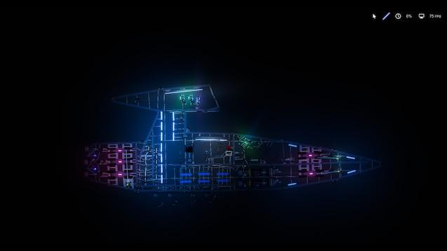 Элитный военный корабль / Elite Warship для People Playground