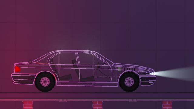 BMW 7-Series E38 for People Playground