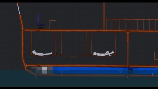 Пиратский корабль / A Pirate Ship для People Playground