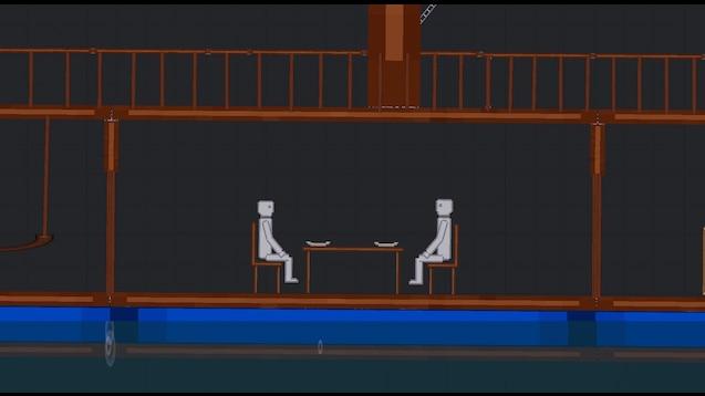 Пиратский корабль / A Pirate Ship для People Playground