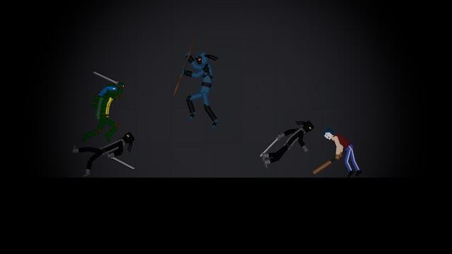 Черепашки Ниндзя / TMNT 2003 mod для People Playground