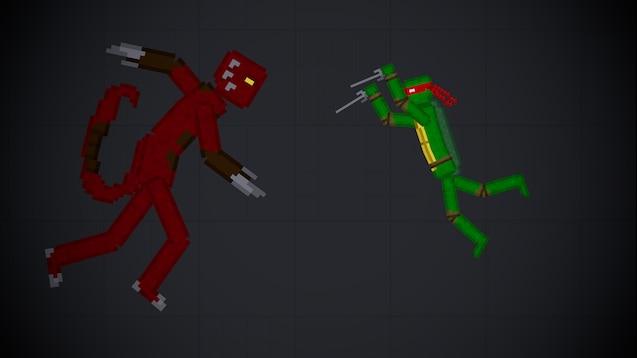 Черепашки Ниндзя / TMNT 2003 mod для People Playground