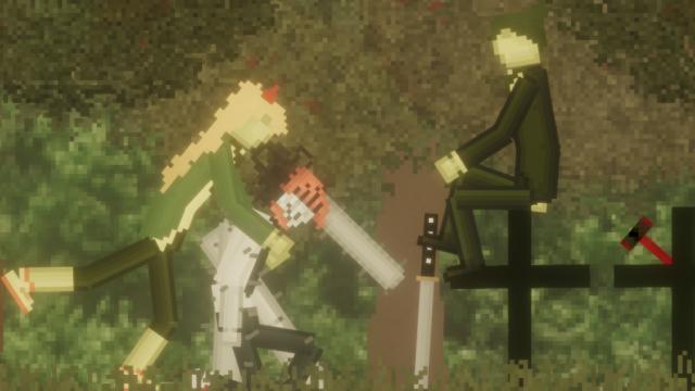 Человек-бензопила / Chainsaw Man Mod для People Playground
