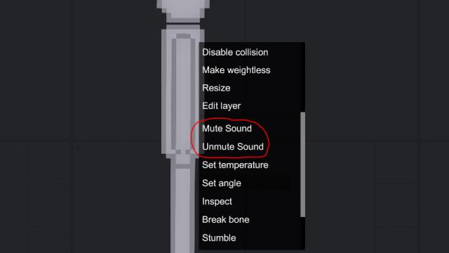 Mute Mod for People Playground