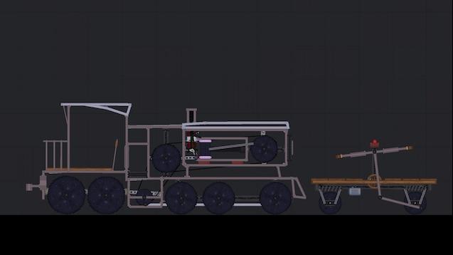 Working Steam train for People Playground