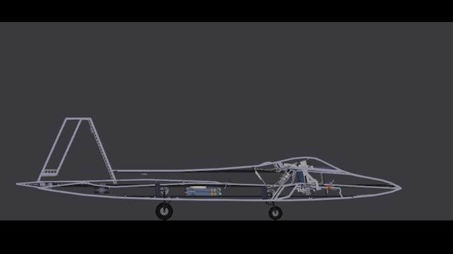 OP F 22 Raptor for People Playground