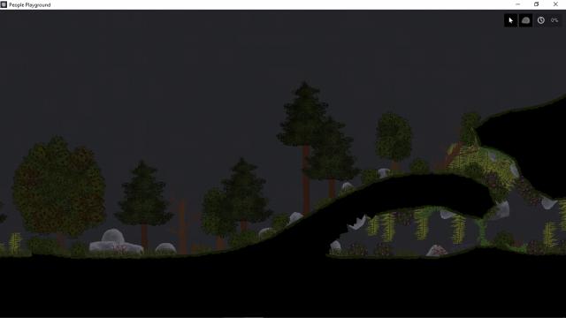Forest and caves