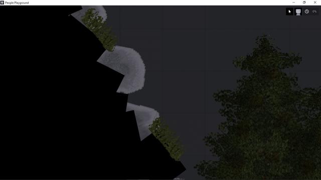 Forest and caves for People Playground