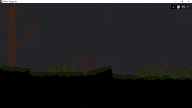 Forest and caves for People Playground