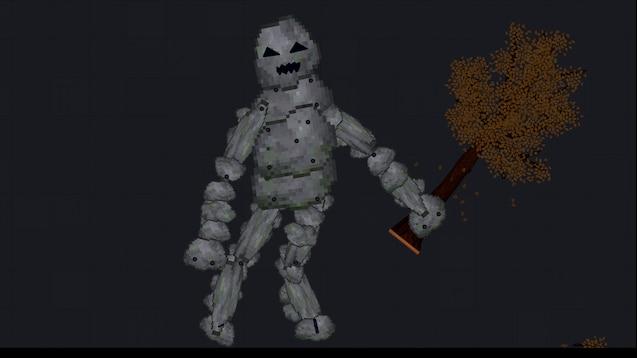 Каменный голем / Stone Golem для People Playground