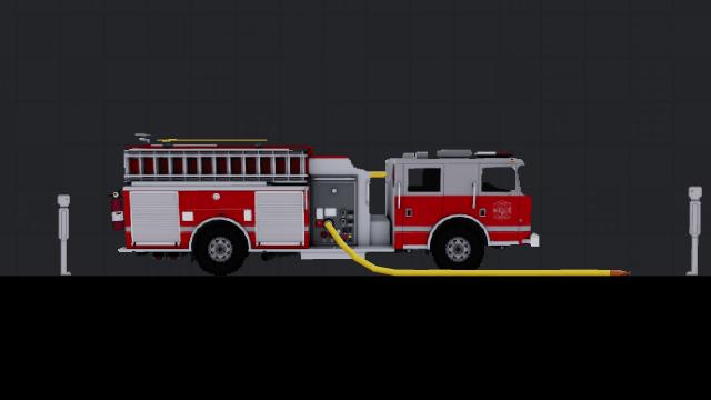 Firetruck Mod for People Playground