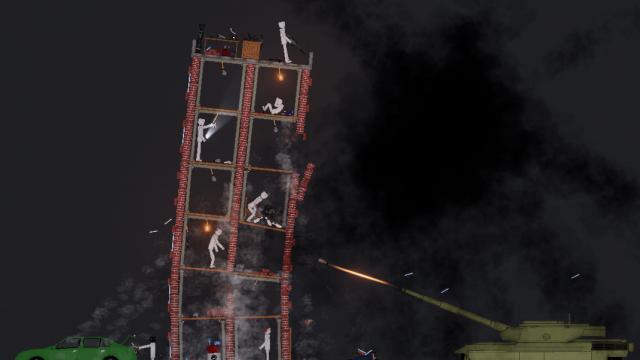 Destructible Tower MK3 for People Playground