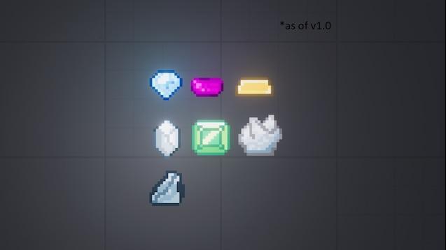 Ores & Gems for People Playground